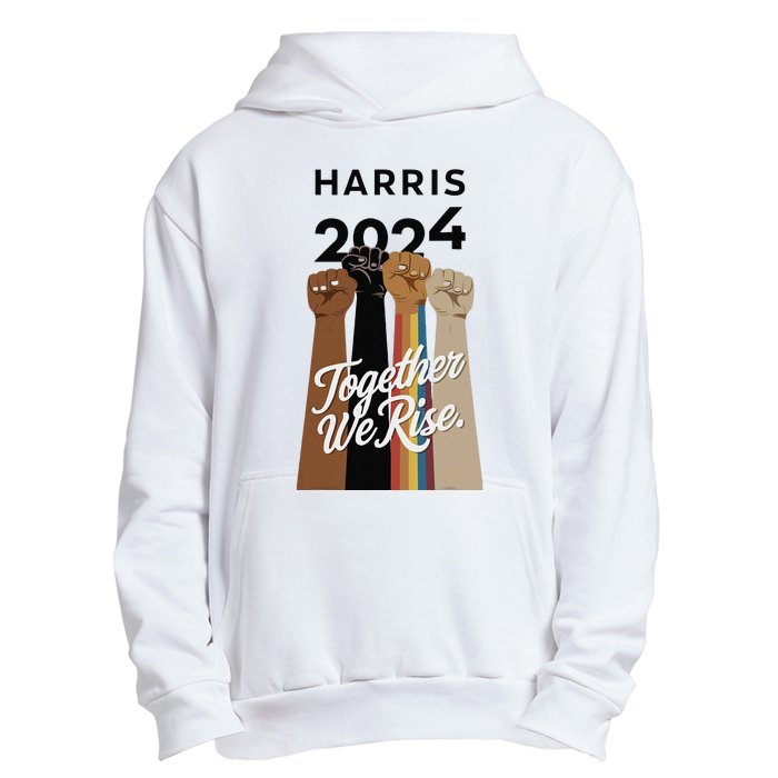 Multi Culture Lgbt Kamala Harris 2024 Urban Pullover Hoodie