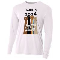 Multi Culture Lgbt Kamala Harris 2024 Cooling Performance Long Sleeve Crew