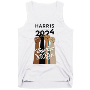 Multi Culture Lgbt Kamala Harris 2024 Tank Top