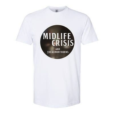 Midlife Crisis Logo 2 Softstyle® CVC T-Shirt