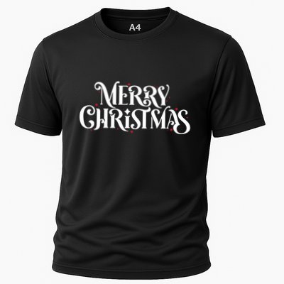 Merry Christmas Lights Festive Family Matching Cooling Performance Crew T-Shirt