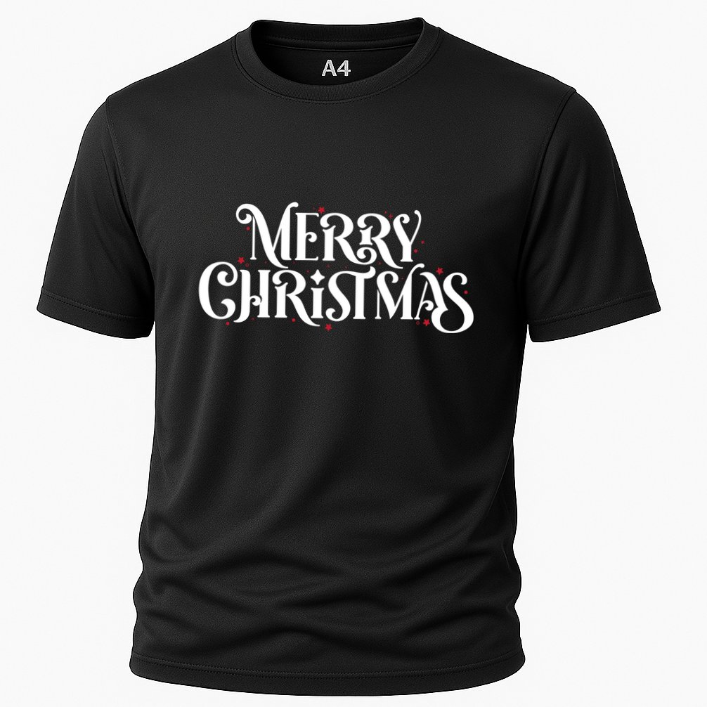Merry Christmas Lights Festive Family Matching Cooling Performance Crew T-Shirt