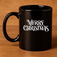 Merry Christmas Lights Festive Family Matching 11oz C Handle Ceramic Mug