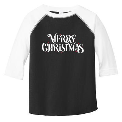 Merry Christmas Lights Festive Family Matching Toddler Fine Jersey T-Shirt