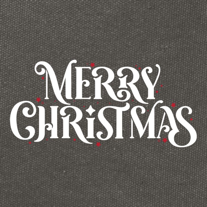 Merry Christmas Lights Festive Family Matching Cotton Canvas Backpack