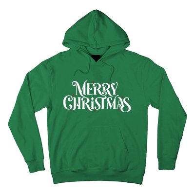 Merry Christmas Lights Festive Family Matching Hoodie