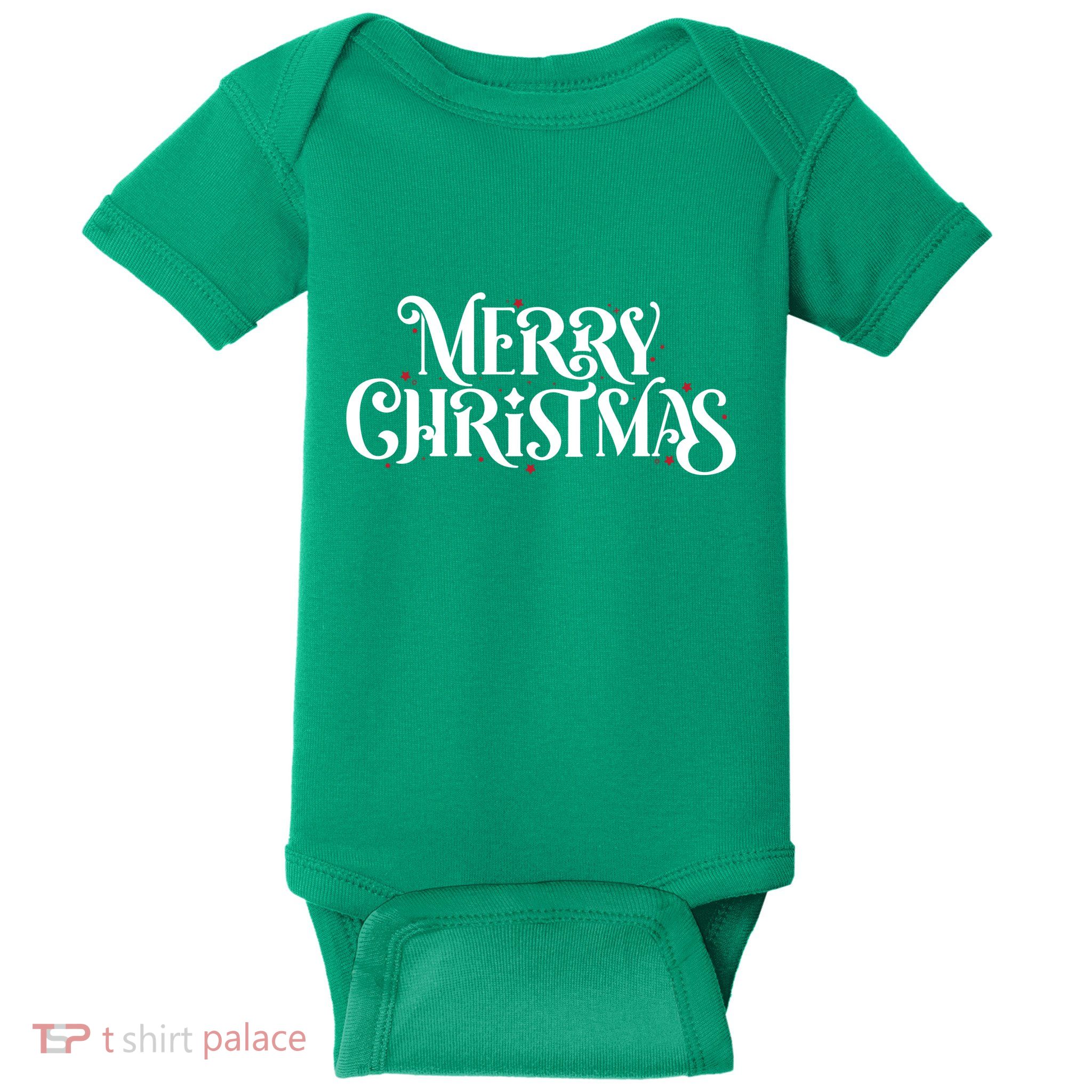 Merry Christmas Lights Festive Family Matching Baby Bodysuit