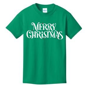 Merry Christmas Lights Festive Family Matching Kids T-Shirt