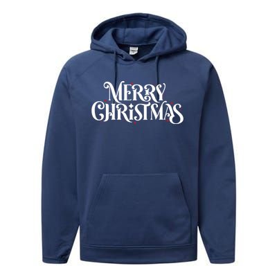 Merry Christmas Lights Festive Family Matching Performance Fleece Hoodie