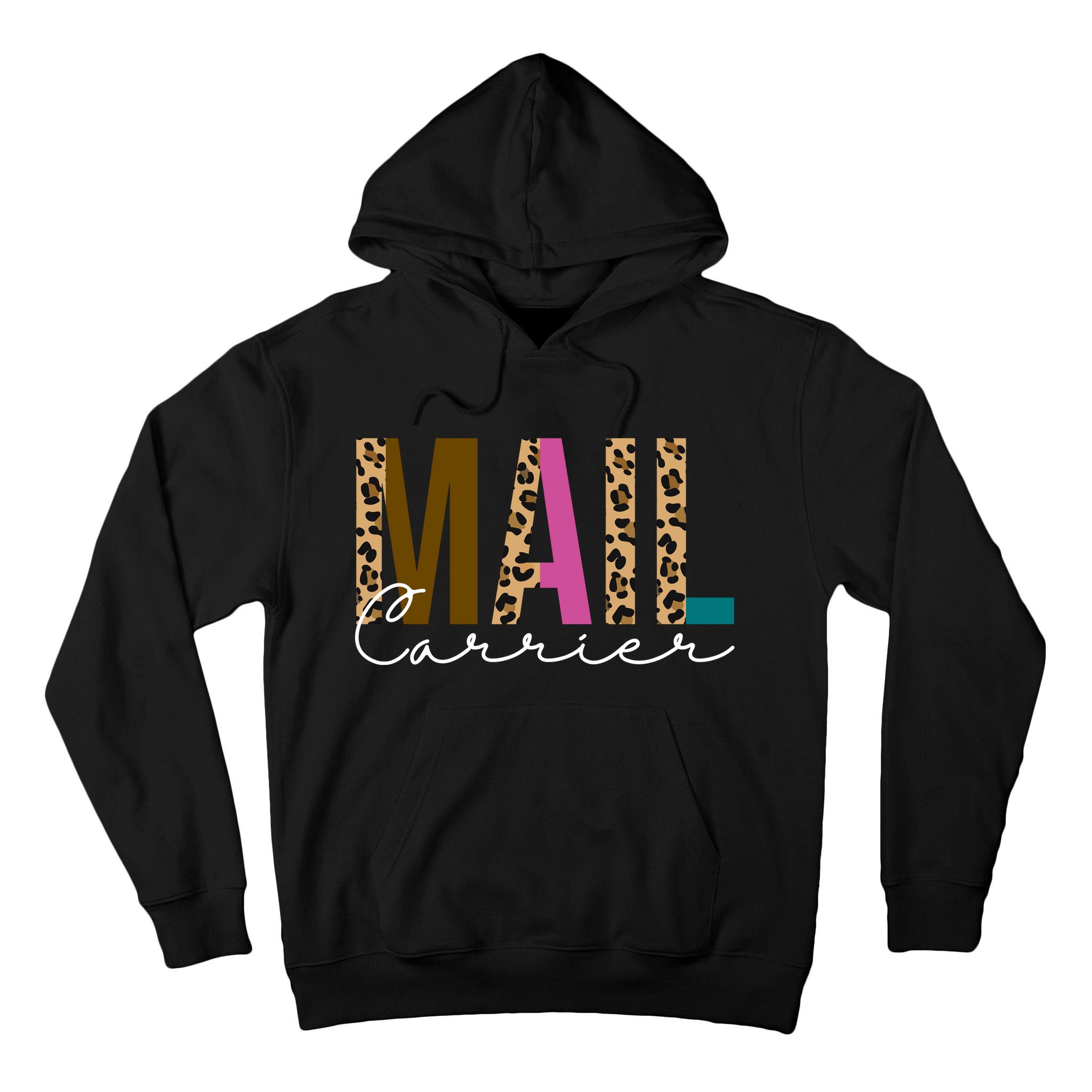Mail Carrier Leopard Cute Gift Tall Hoodie