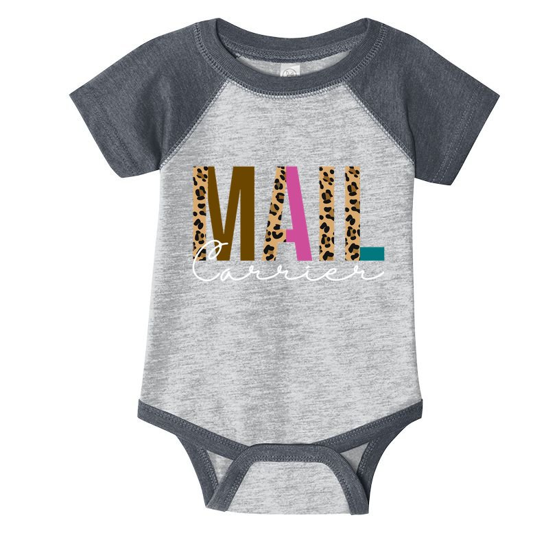 Mail Carrier Leopard Cute Gift Infant Baby Jersey Bodysuit