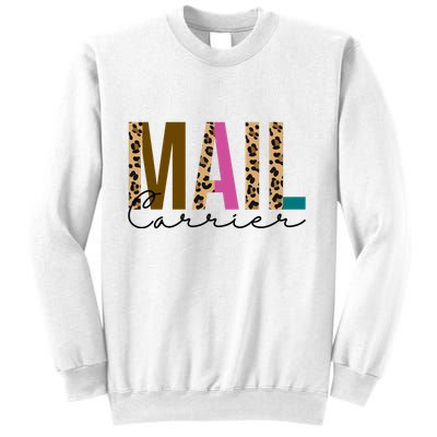 Mail Carrier Leopard Cute Gift Sweatshirt