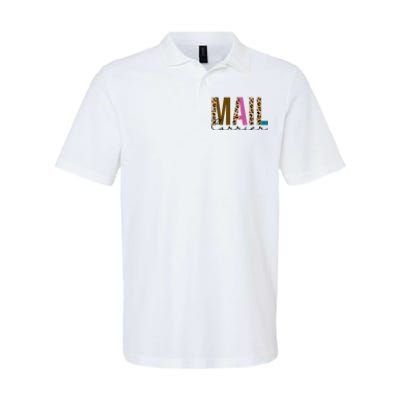 Mail Carrier Leopard Cute Gift Softstyle Adult Sport Polo