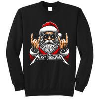 Merry Christmas Lights Red Santa Hat Xmas Family Sweatshirt