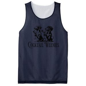 Martini Cocktail Lover Dachshund Cocktail Weenies Dachshund Gift Mesh Reversible Basketball Jersey Tank