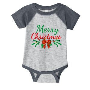 Merry Christmas Lights Red Santa Hat Xmas Family Women Infant Baby Jersey Bodysuit