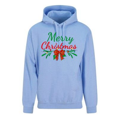 Merry Christmas Lights Red Santa Hat Xmas Family Women Unisex Surf Hoodie