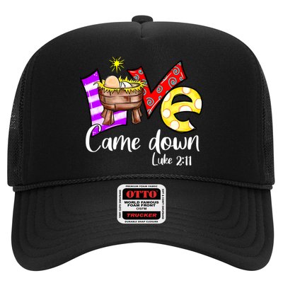 Merry Christmas Love Came Down Luke-211 Thanksgiving Jesus Hat