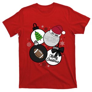 Merry Christmas Las Vegas Football Est 1960 T-Shirt