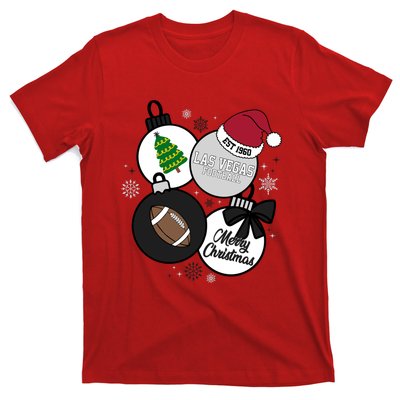 Merry Christmas Las Vegas Football Est 1960 T-Shirt