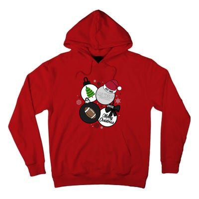 Merry Christmas Las Vegas Football Est 1960 Tall Hoodie