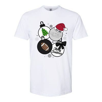 Merry Christmas Las Vegas Football Est 1960 Softstyle® CVC T-Shirt