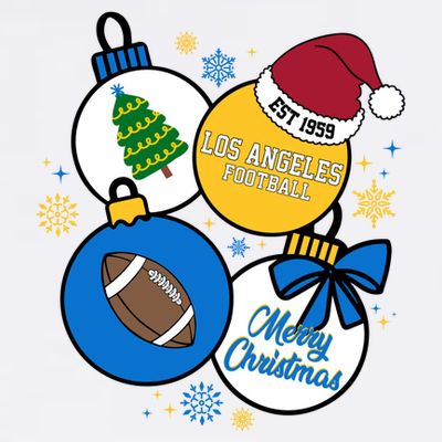 Merry Christmas Los Angeles Football Est 1959 T-Shirt