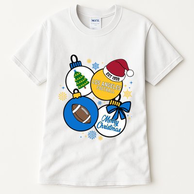 Merry Christmas Los Angeles Football Est 1959 Tall T-Shirt