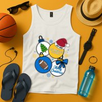 Merry Christmas Los Angeles Football Est 1959 Tank Top