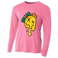 Melting Candle Cooling Performance Long Sleeve Crew