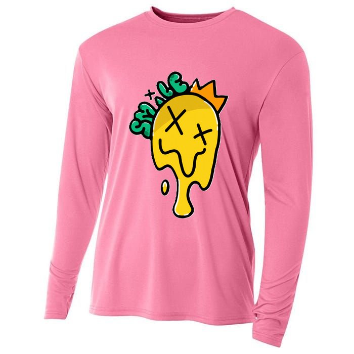Melting Candle Cooling Performance Long Sleeve Crew