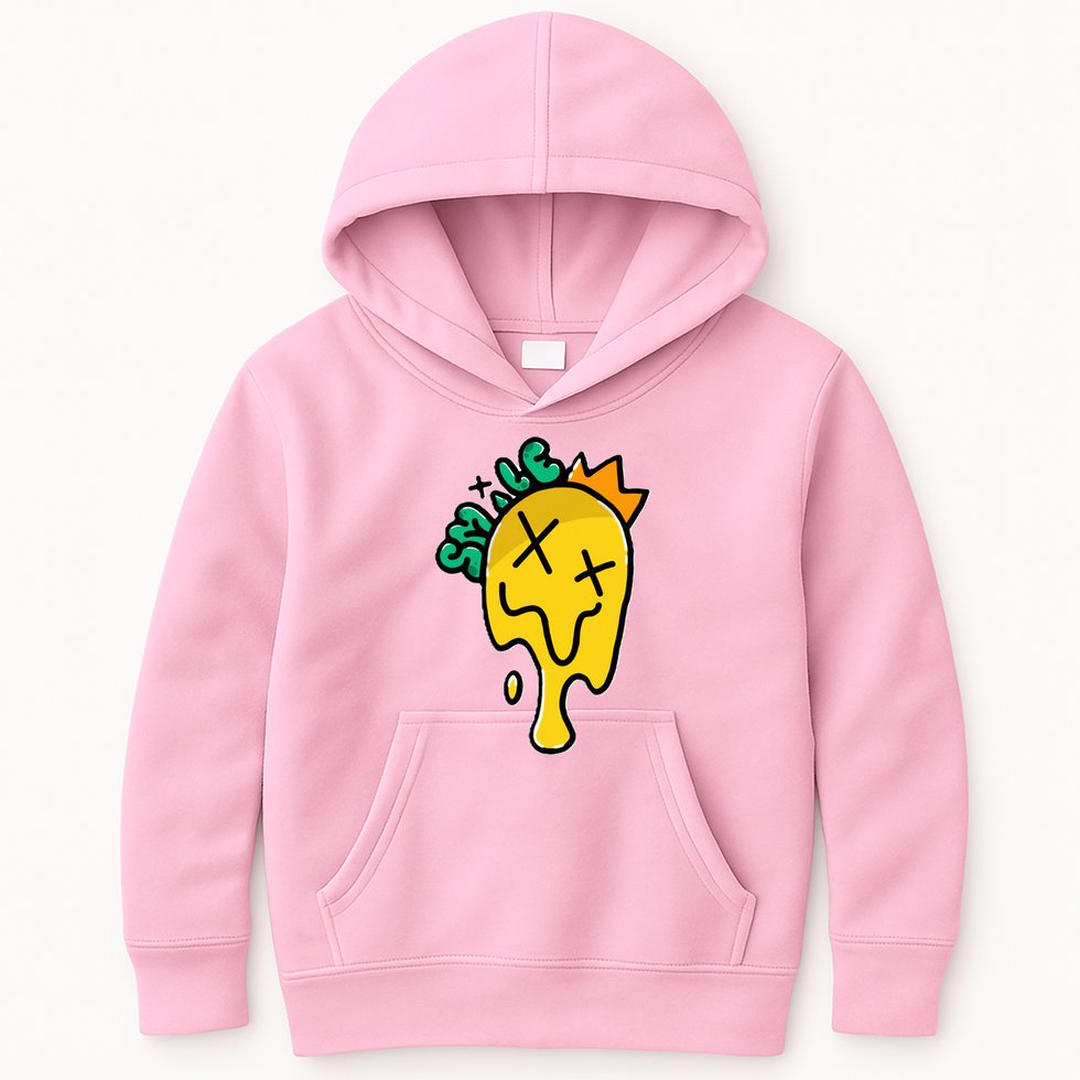 Melting Candle Kids Hoodie