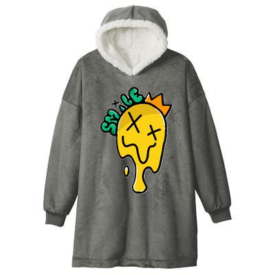 Melting Candle Hooded Wearable Blanket