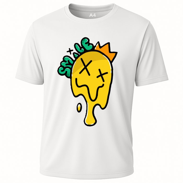 Melting Candle Cooling Performance Crew T-Shirt