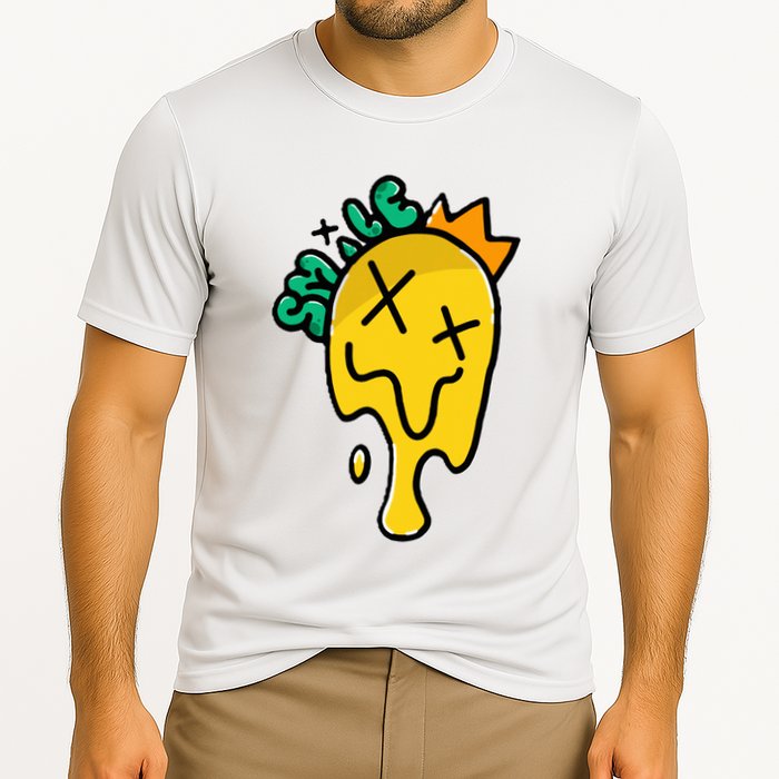 Melting Candle Cooling Performance Crew T-Shirt