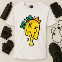 Melting Candle Cooling Performance Crew T-Shirt