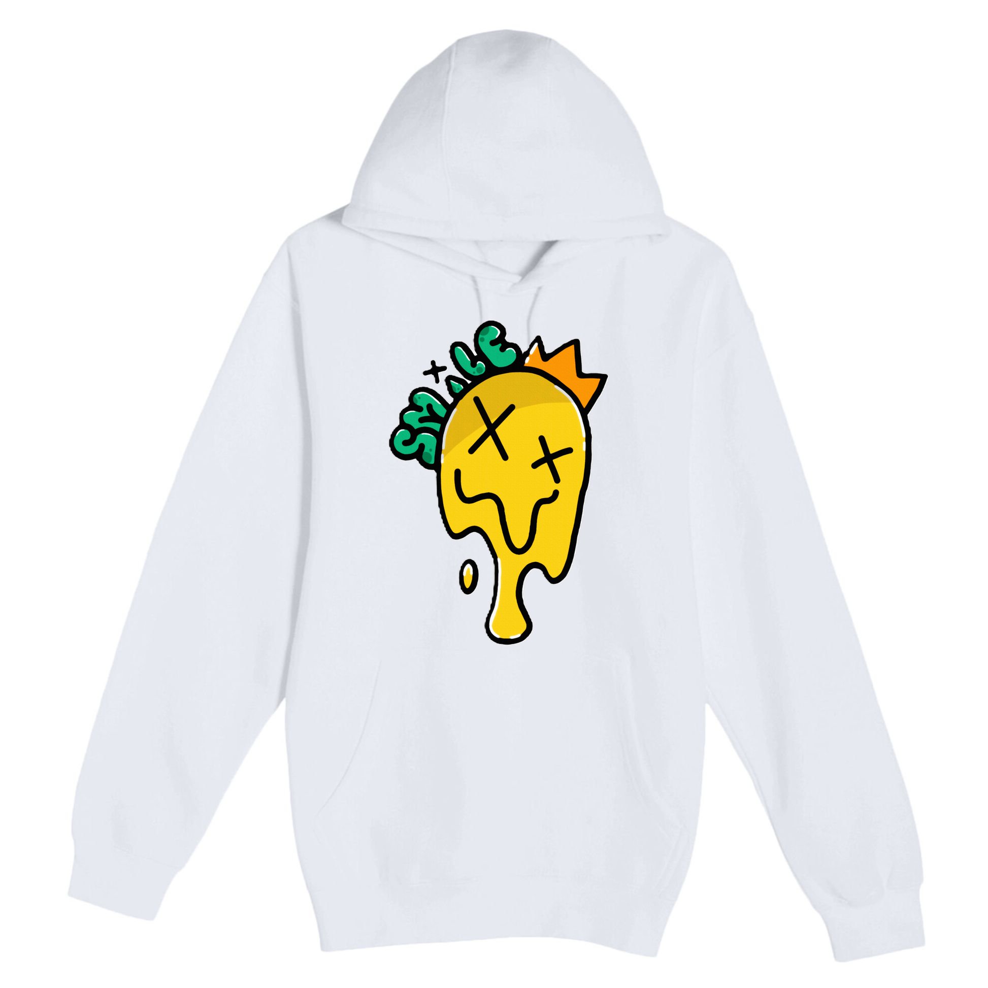 Melting Candle Premium Pullover Hoodie