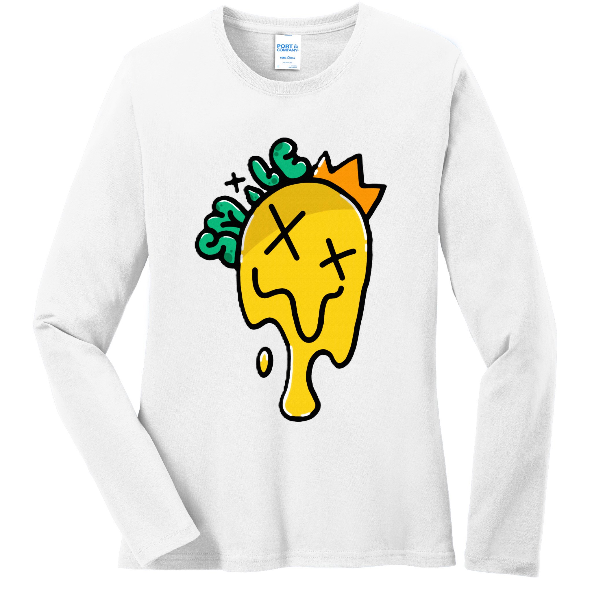 Melting Candle Ladies Long Sleeve Shirt