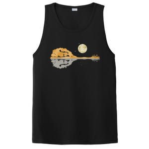 Mandolin Country Music Moon Bluegrass PosiCharge Competitor Tank