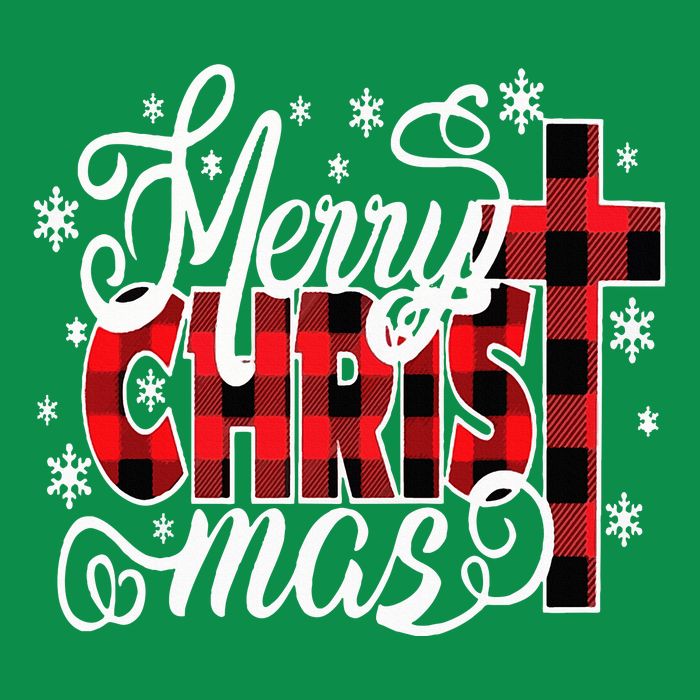 Merry Christ Mas Christian Jesus Christmas Pjs Xmas Pajamas Button