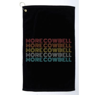 More Cowbell Golf Towel