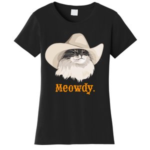 Meowdy Cat Meme Women's T-Shirt