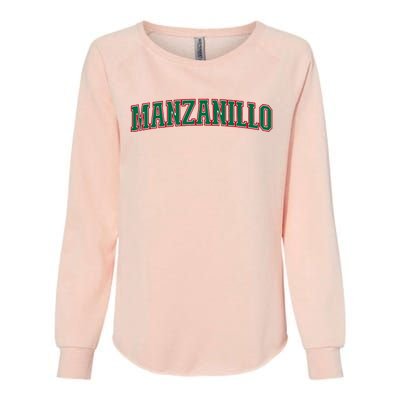 Mexico Colima Mexican Pride Manzanillo Womens California Wash Sweatshirt