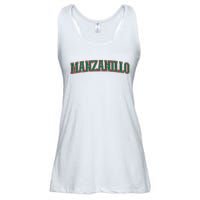 Mexico Colima Mexican Pride Manzanillo Ladies Essential Flowy Tank