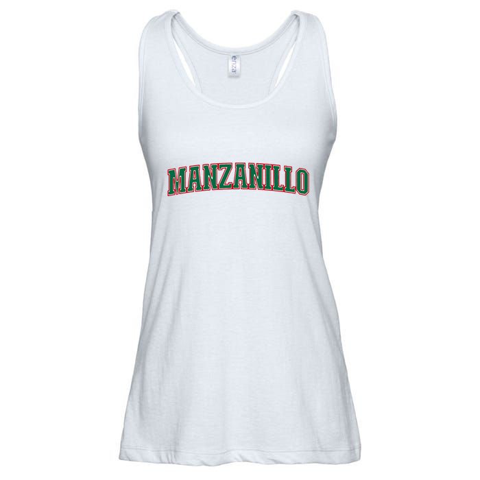 Mexico Colima Mexican Pride Manzanillo Ladies Essential Flowy Tank