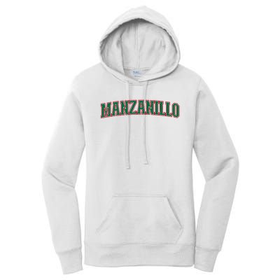 Mexico Colima Mexican Pride Manzanillo Women's Pullover Hoodie