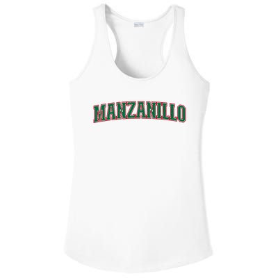 Mexico Colima Mexican Pride Manzanillo Ladies PosiCharge Competitor Racerback Tank