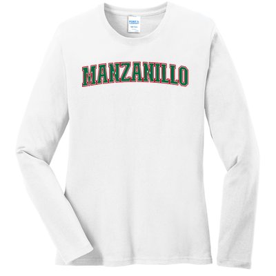 Mexico Colima Mexican Pride Manzanillo Ladies Long Sleeve Shirt