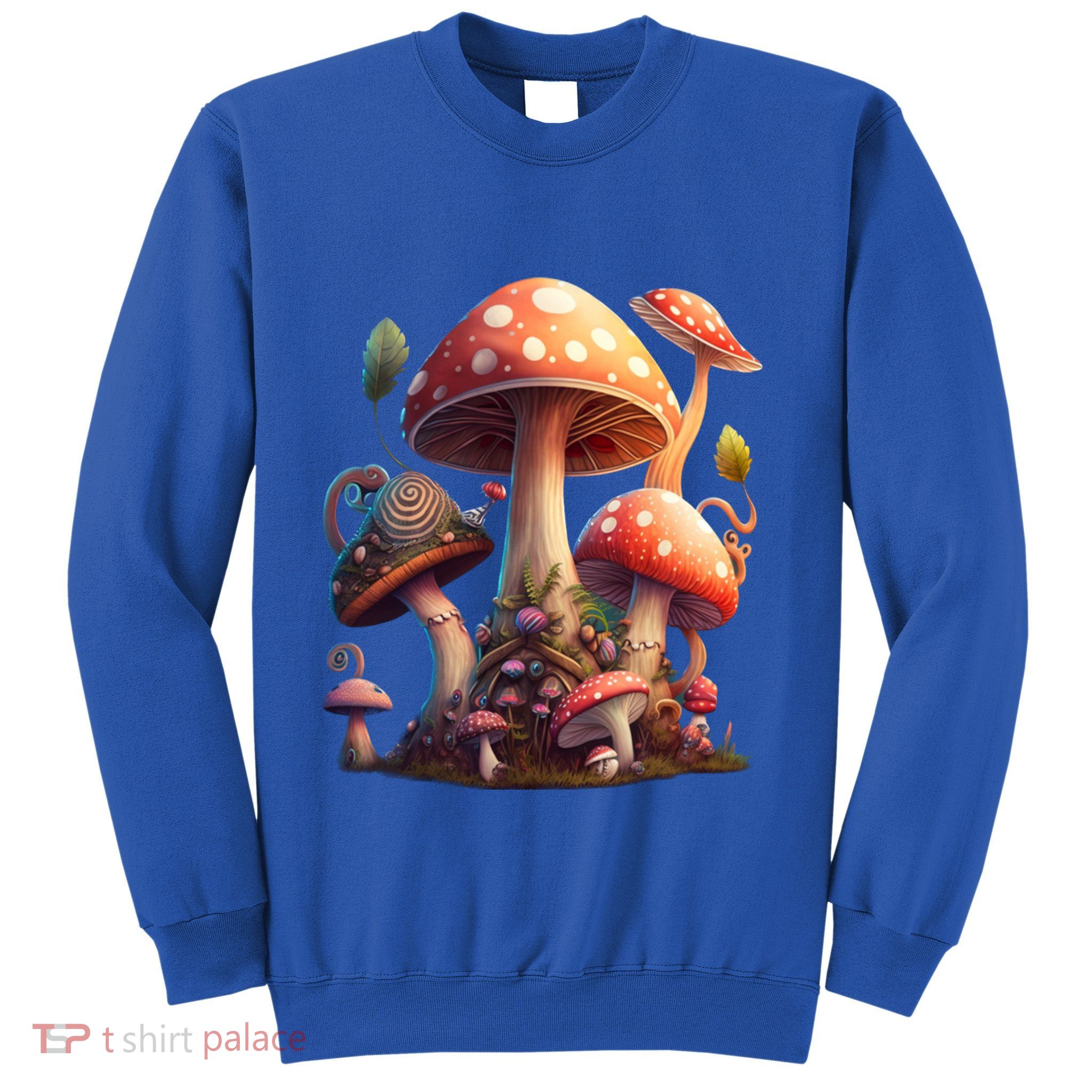 Magical Cottagecore Mushroom Aesthetic Mycology Fungi Hippie Cool Gift Sweatshirt