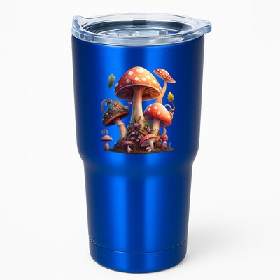 Magical Cottagecore Mushroom Aesthetic Mycology Fungi Hippie Cool Gift Tumbler